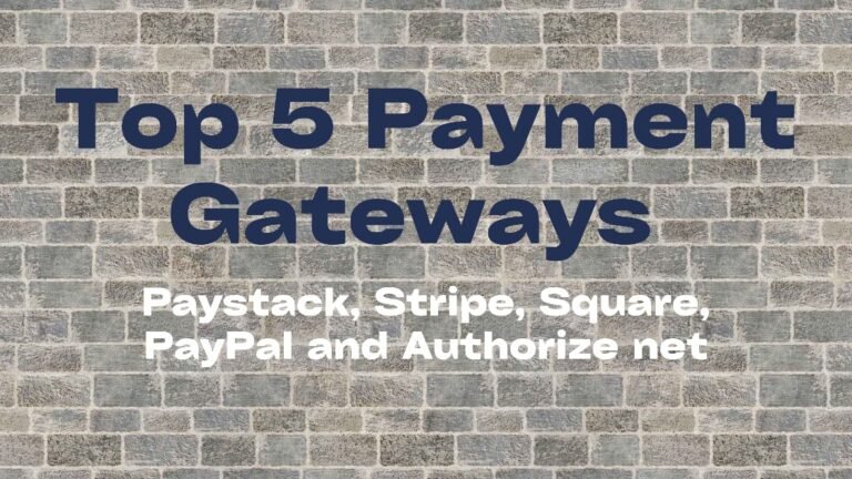 top 5 payment gateway