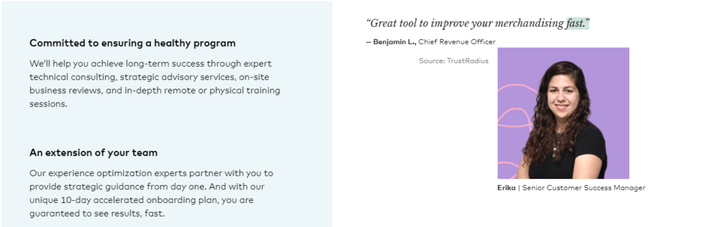 Dynamic yield review