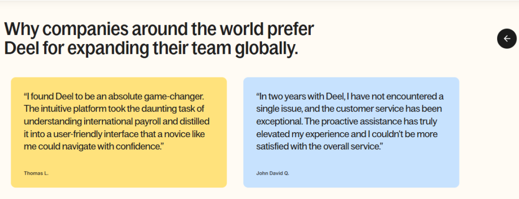 Deel's Review
