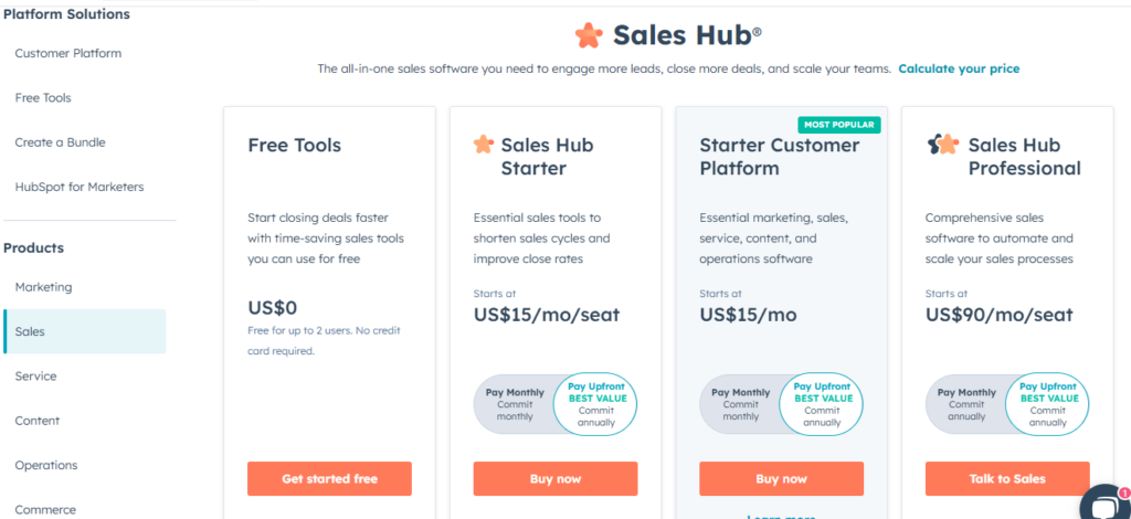 HubSpot vs Zoho