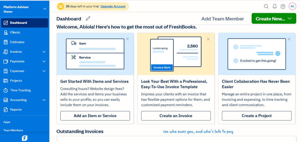 FreshBooks vs Wave