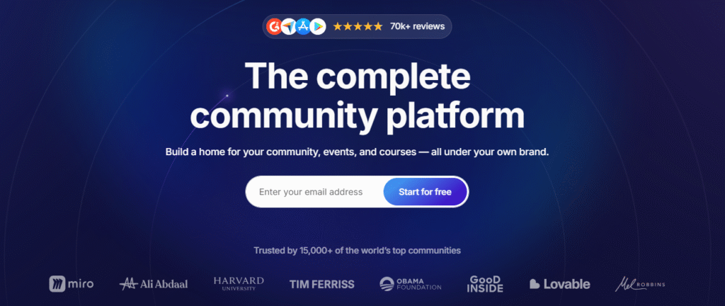 circle homepage