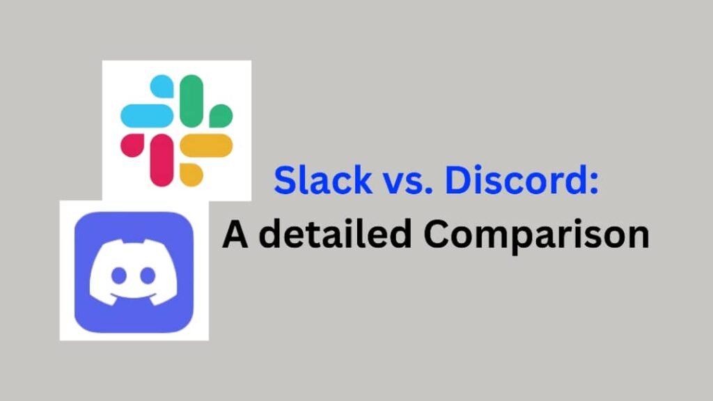 Slack vs discord comparison