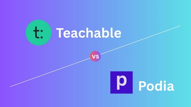 teachable vs podia